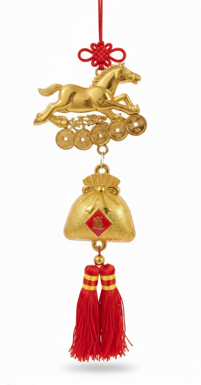 COLGANTE CABALLO BOLSA FORTUNA