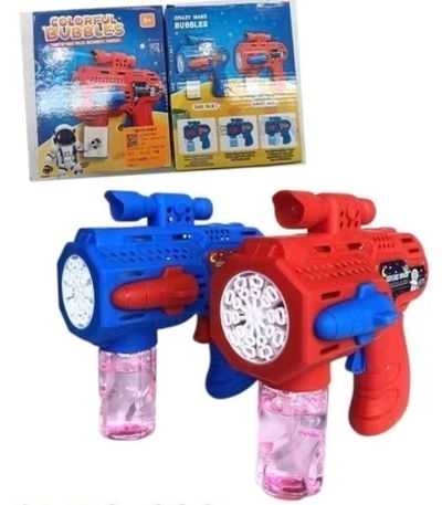 PISTOLA BURBUJA A PILA