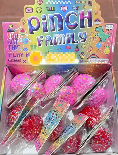 PINCH FAMILY SQUISHY ANTIESTRES PAN REDONDO