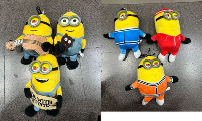 PELUCHE MINION 20CM （ CONSULTAR LA VARIEDAD ）