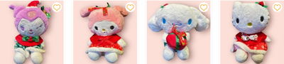 PELUCHE SERIE SANRIO 22 - 25CM （CONSULTAR LA VARIEDAD）