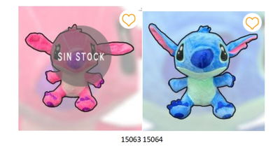 PELUCHE STITCH 20CM