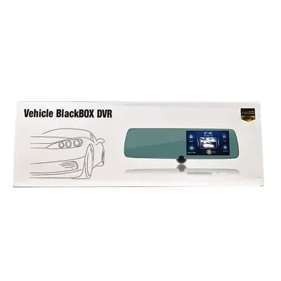 ESPEJO RETROVISOR CON CÁMARAS FULL HD INTEGRADAS CAJA NEGRA PARA AUTOMOVIL