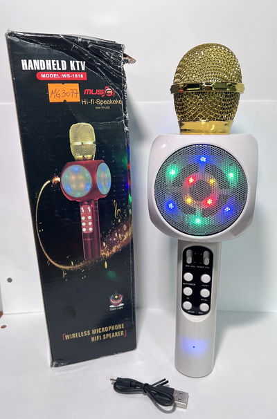 MICROFONO BLUETOOTH KARAOKE WS1816