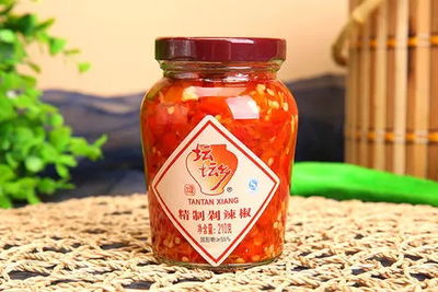 TANTANXIANG SALSA AJI PICANTE PICADO EN FRASCO 210G FS16