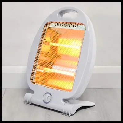 ORYX ESFUTA HALOGENA 2 VELAS INFRARROJAS BASE REBATIBLE 800W CH003