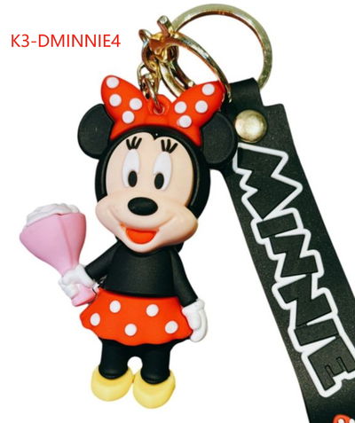 LLAVERO GOMA DISNEY MINNIE