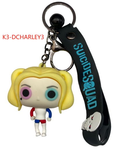 LLAVERO GOMA DC HARLEY QUINN