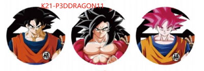 PIN METAL 3D DRAGON BALL 1-50