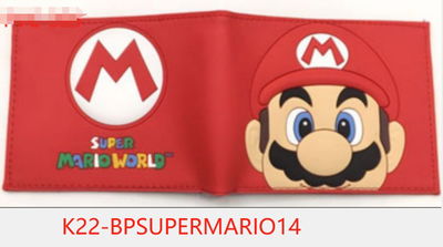 BILLETERA PVC SUPER MARIO 1-50