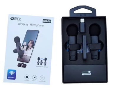 IBEK MICROFONO INALAMBRICO MK09 Typo C 2EN1