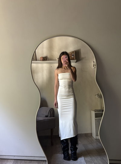 Vestido Nadia white 