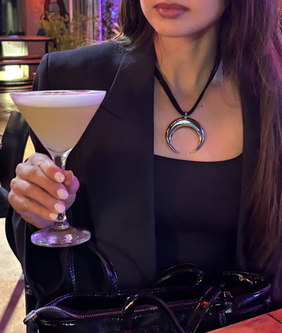 Collar luna black 