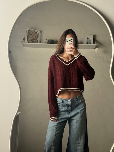 Sweater Italy cherry 