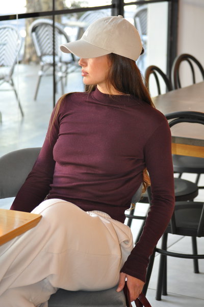 Remera Palma cherry 