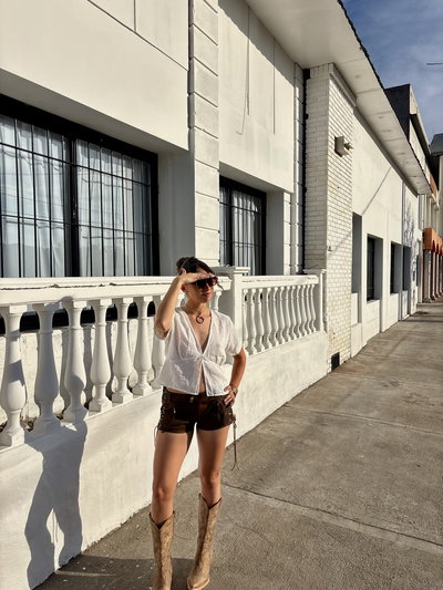 Remera Amalfi white 