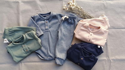 CONJUNTO BODY + PANTALÓN WAFFLE 