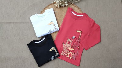 CAMISETA JIRAFA