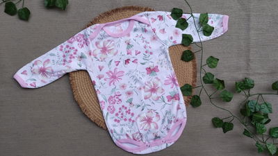 BODY MANGAS LARGAS CUELLO AMERICANO 