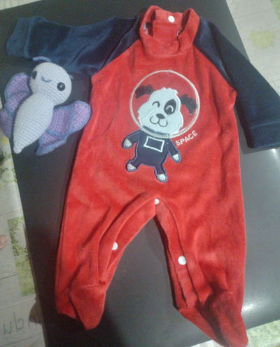 Enterito de plush talle 1