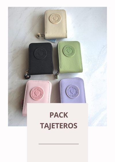 Pack Tarjeteros mujer