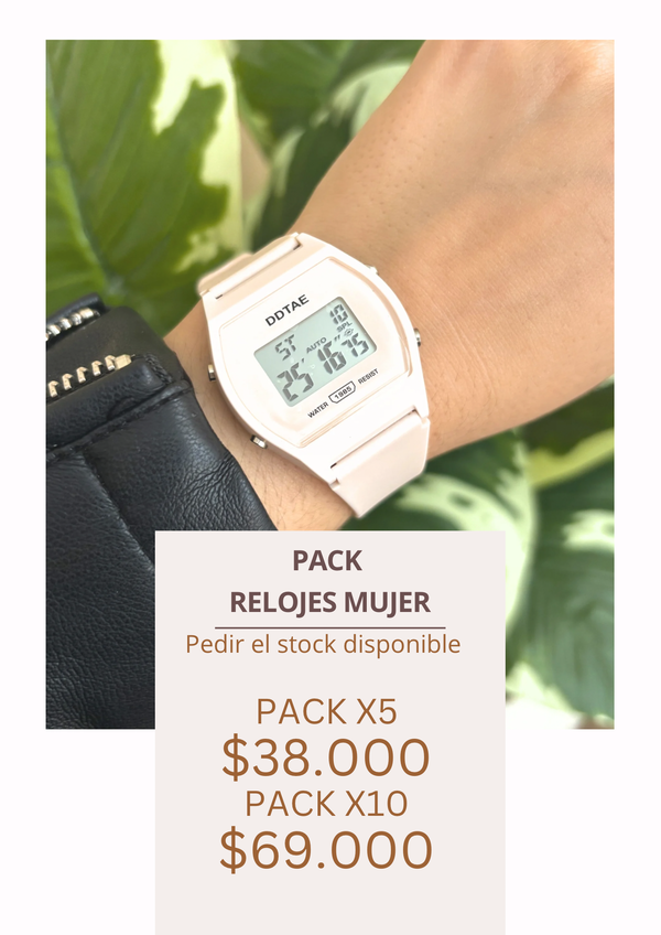Pack relojes de mujer