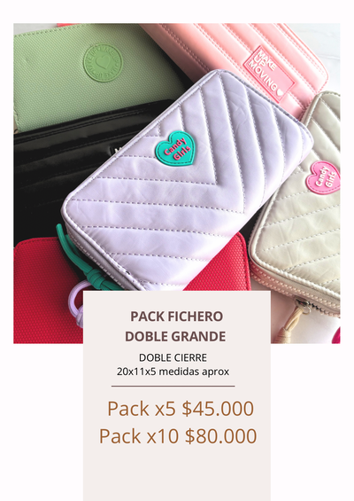 Pack fichero doble grandes