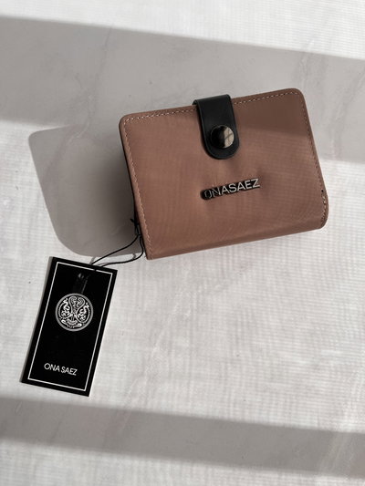 BILLETERA ONA SÁEZ POCKET MUJER ROSA VIEJO X1
