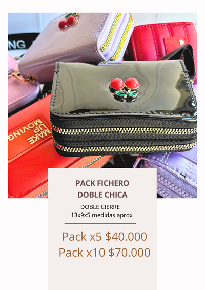 Pack ficherito doble chicas