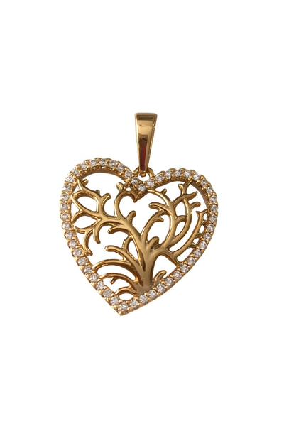 Dije Corazón Árbol de la Vida