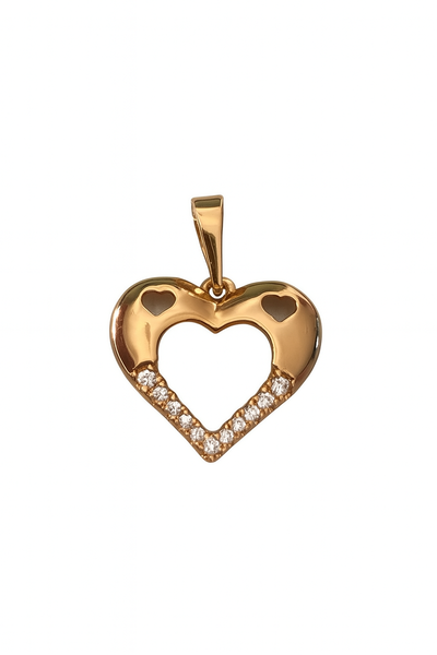 Dije Corazón con Circonias