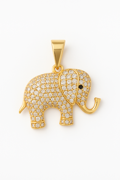 Dije Elefante con Circonitas 