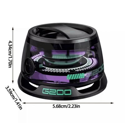  Parlante Mini G200 Bluetooth con Luces LED – Potente, Portátil y Recargable 🔥