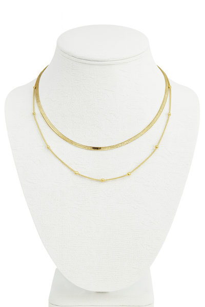 Collar Doble Amor en Capas