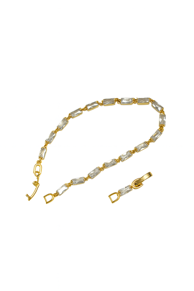 Pulsera Acero Quirúrgico con Baño Oro 18K – Extensor Removible