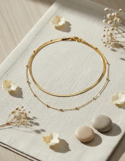 Collar Doble Amor en Capas