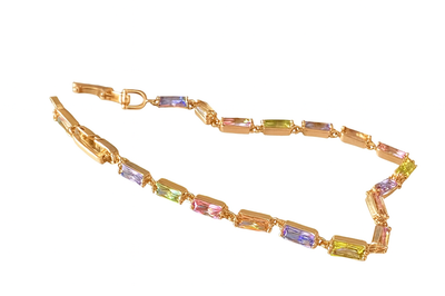 Pulsera Acero Quirúrgico con Baño Oro 18K – Extensor Removible