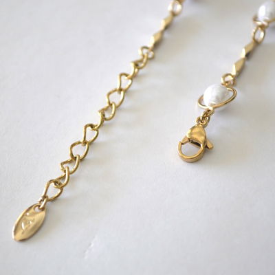 Cadenita SIMPLE SIMIL PERLAS  J26