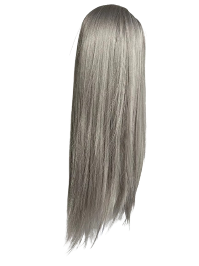  Peluca Gris Plata/ Lacio/ Hilo Premium HD
