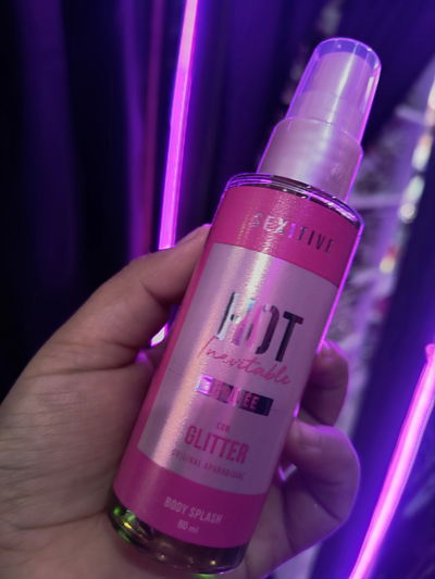 Body Splash Hot Inevitable Privée Con Glitter 60Ml