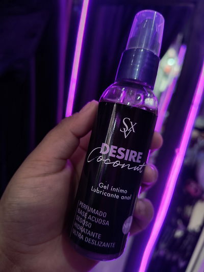 Gel Íntimo Lubricante Anal Desire Coconut