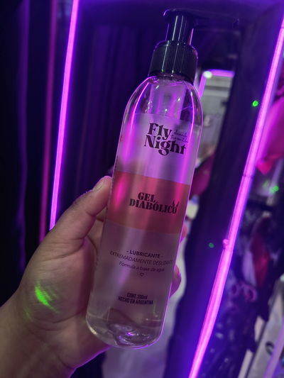 Gel Lubricante Diabólico Fisting Anal Vaginal 200ml Fly Night