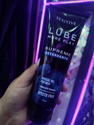 Gel Lubricante Lube Supreme Retardante 130Ml