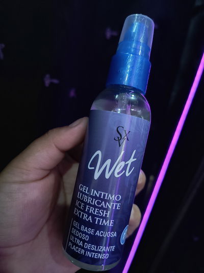 Wet gel intimo lubricante efectivo frio- retardante
