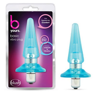 B yours básico vibra PLUG anal - blue