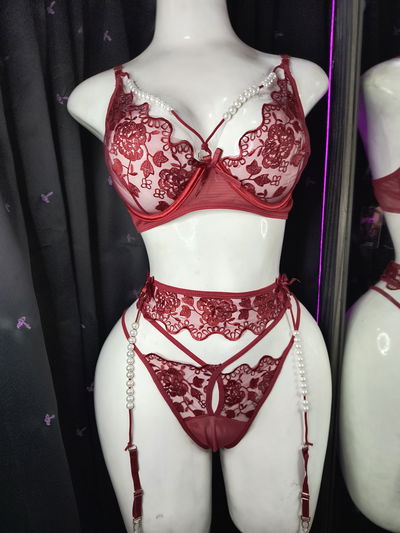 CONJUNTO DE LENCERÍA 🍷100-105