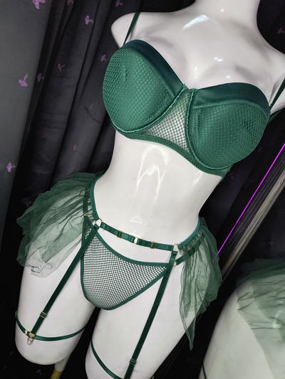CONJUNTO DE LENCERÍA 💚