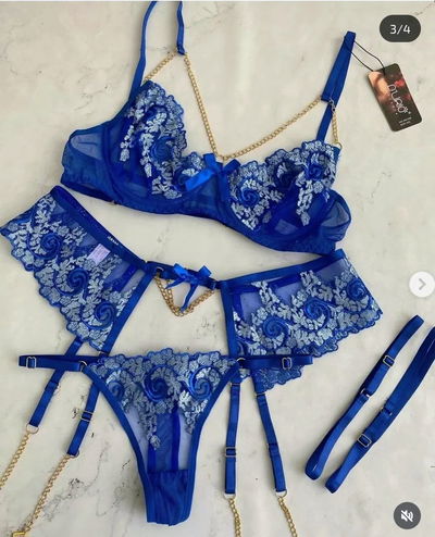 Conjunto de lencería 💙 85/90