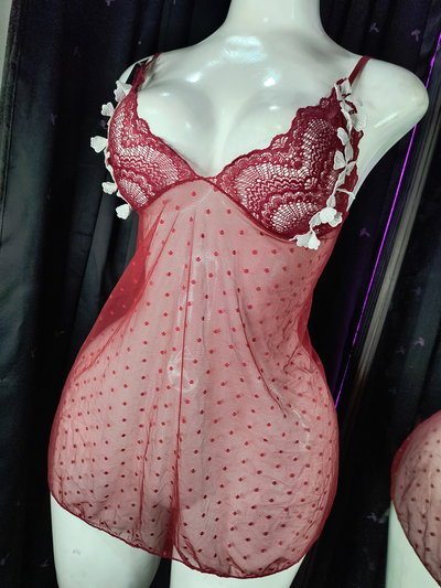 BABY DOLL BORDO VINO 🍷