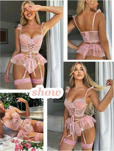 CONJUNTO DE LENCERÍA 🩷 85-90